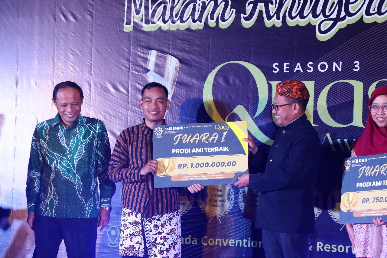 Prodi Bisnis Digital Raih Penghargaan AMI Terbaik pada QUAS Season 3 UIN Salatiga