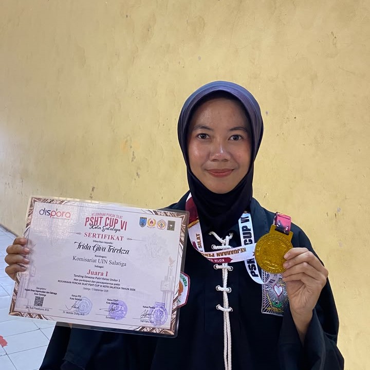 Mahasiswi Bisnis Digital UIN Salatiga Raih Juara 1 PSHT Cup VI Kota Salatiga 2026