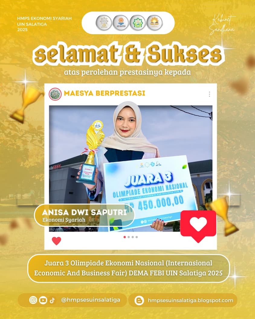 mahasiswa ekonomi syariah meraih juara 3 olimpiade ekonomi nasional 2025