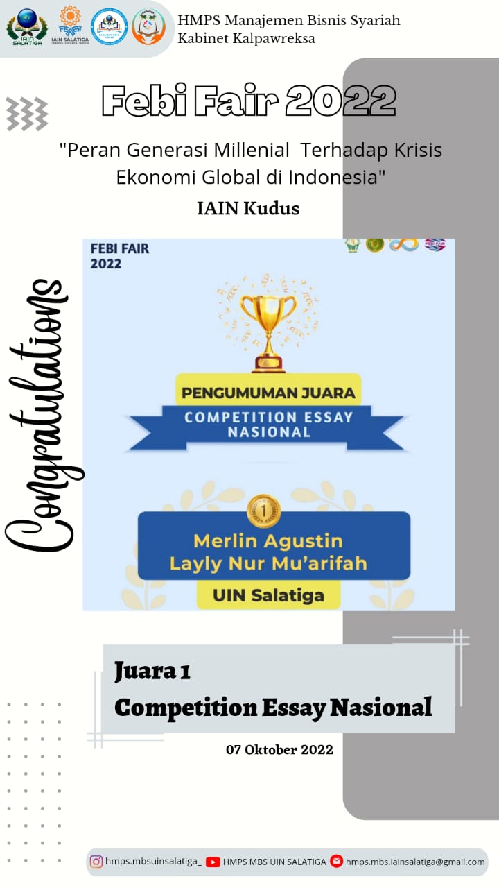 Juara 1!!! Merlin & Layly dalam Febi Fair 2022