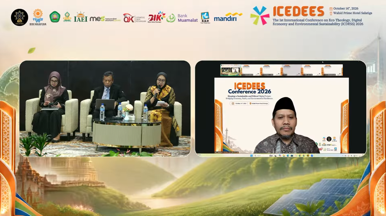 ICEDEES 2026 UIN Salatiga: Satukan Ekonomi Digital, Nilai Keimanan, dan Masa Depan Bumi 8 speaker 1