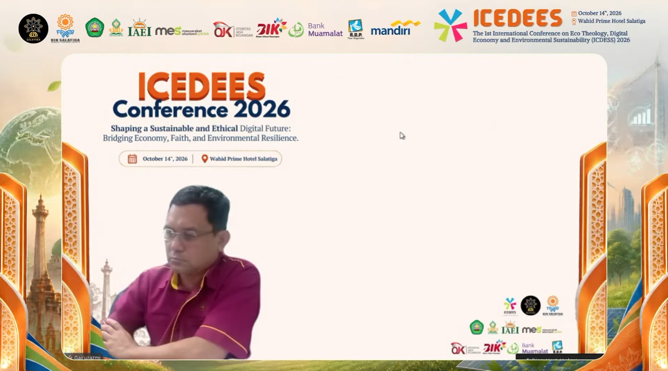 ICEDEES 2026 UIN Salatiga: Satukan Ekonomi Digital, Nilai Keimanan, dan Masa Depan Bumi 9 speaker 2